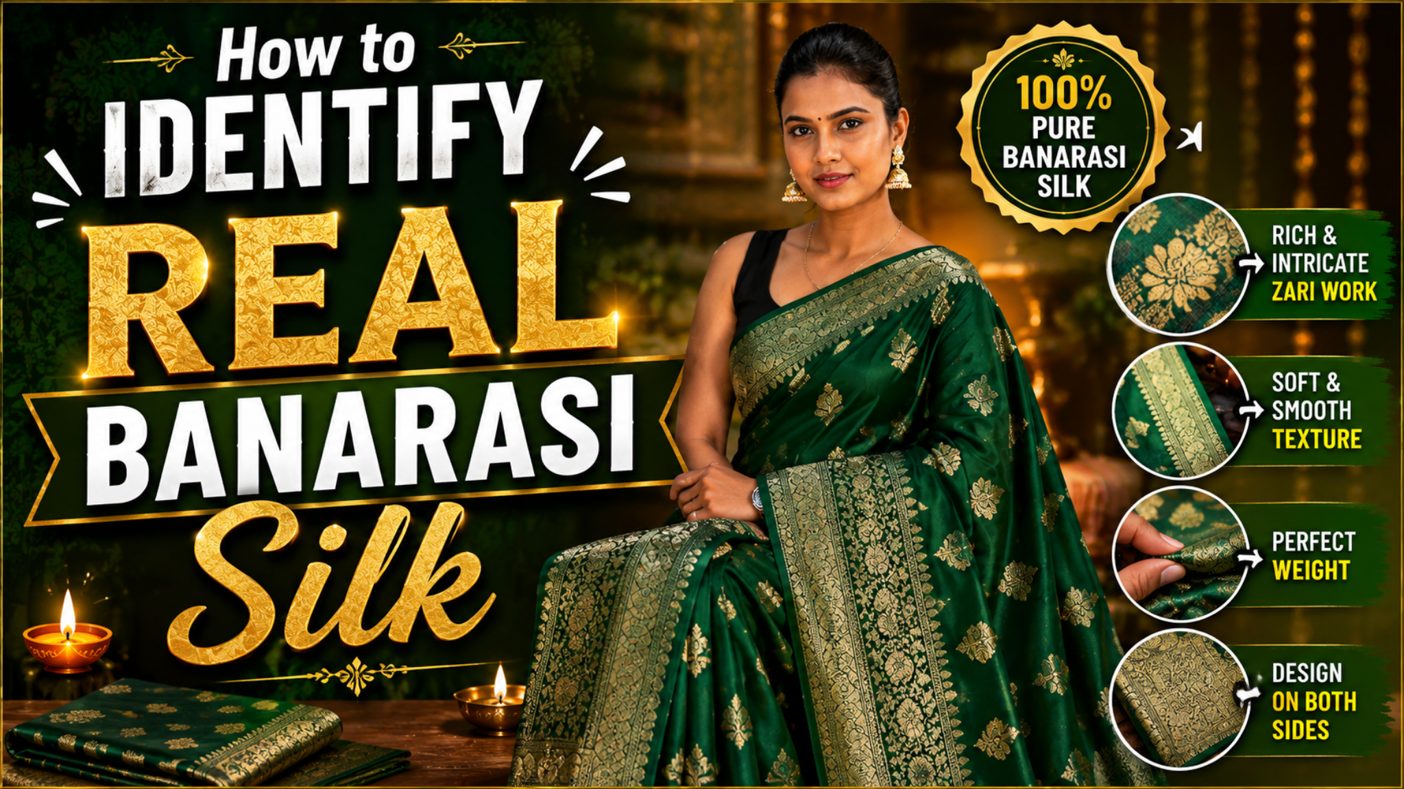 Pure Banarasi Silk Saree Under ₹10,000 — What to Expect and Where to Buy