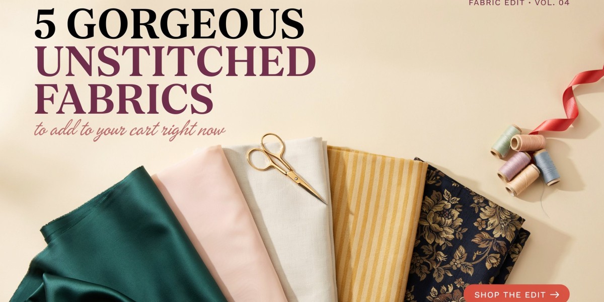 5 Gorgeous Unstitched Fabrics to Add to Your Cart Right Now