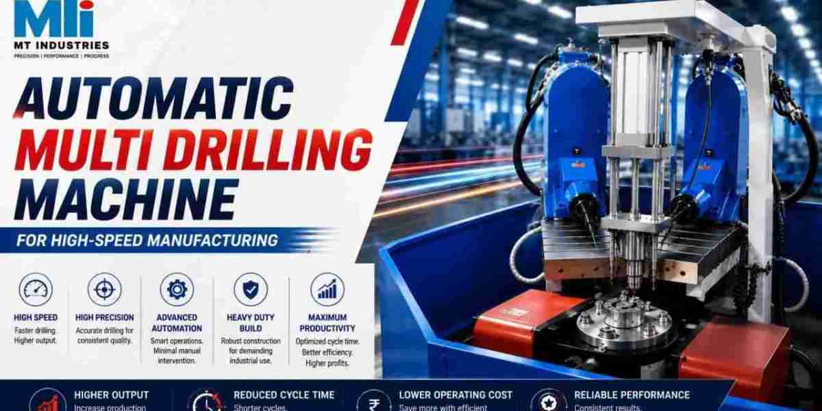 Automatic Multi Drilling Machine for High-Speed Manufacturing