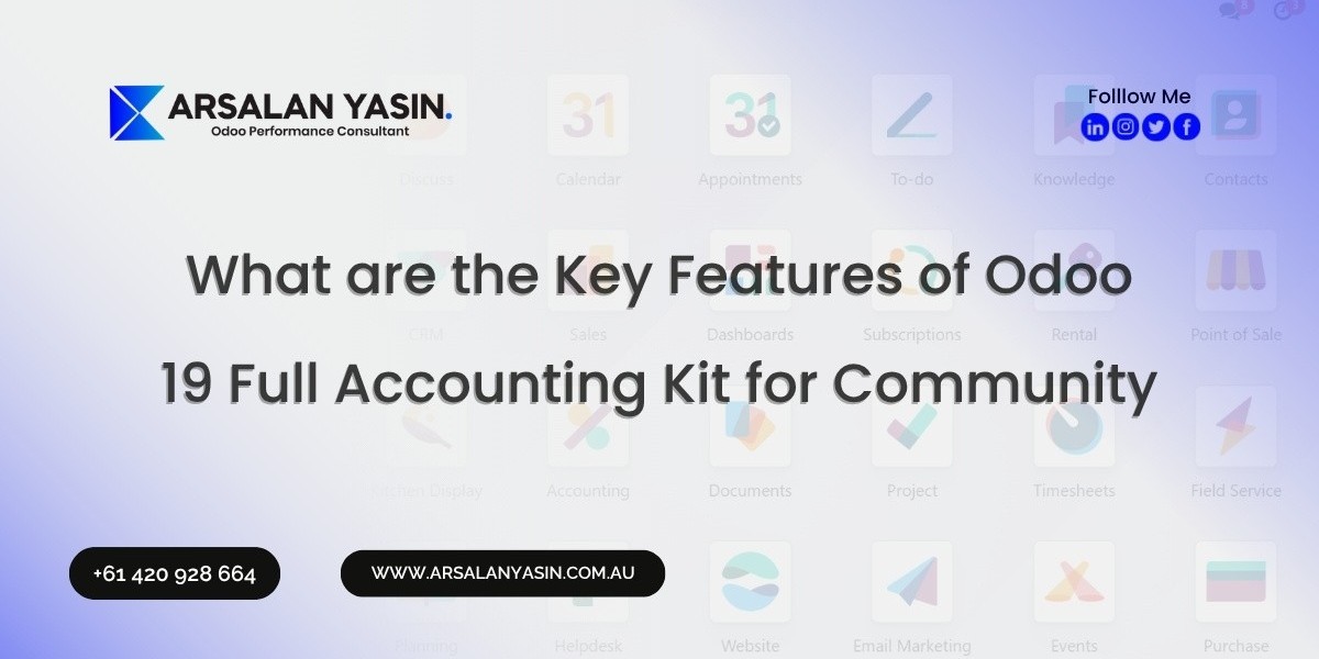 What Are the Key Features of Odoo 19 Full Accounting Kit for Community?