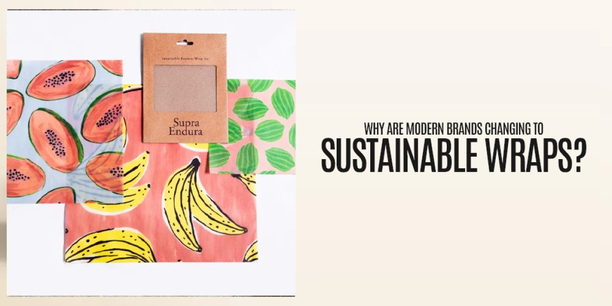 Why are Modern Brands changing to sustainable wraps?