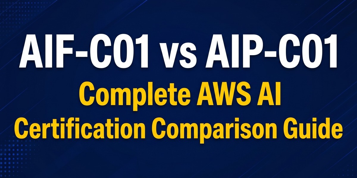 AIF-C01 vs AIP-C01: Complete AWS AI Certification Comparison Guide