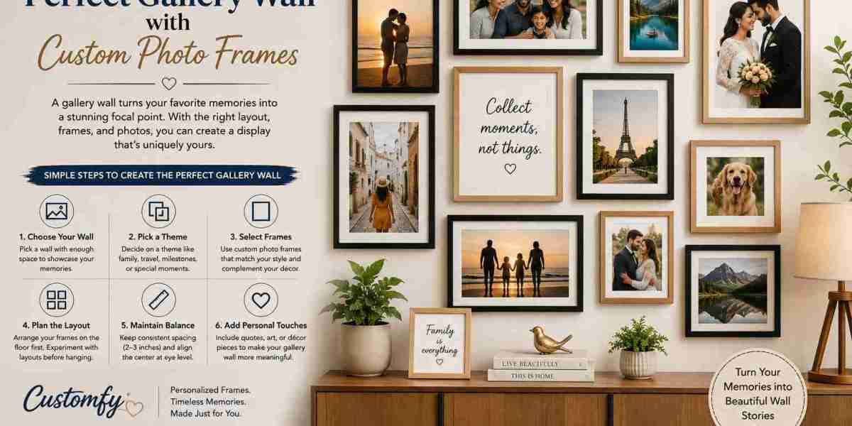 How to Design the Perfect Gallery Wall with Custom Photo Frames