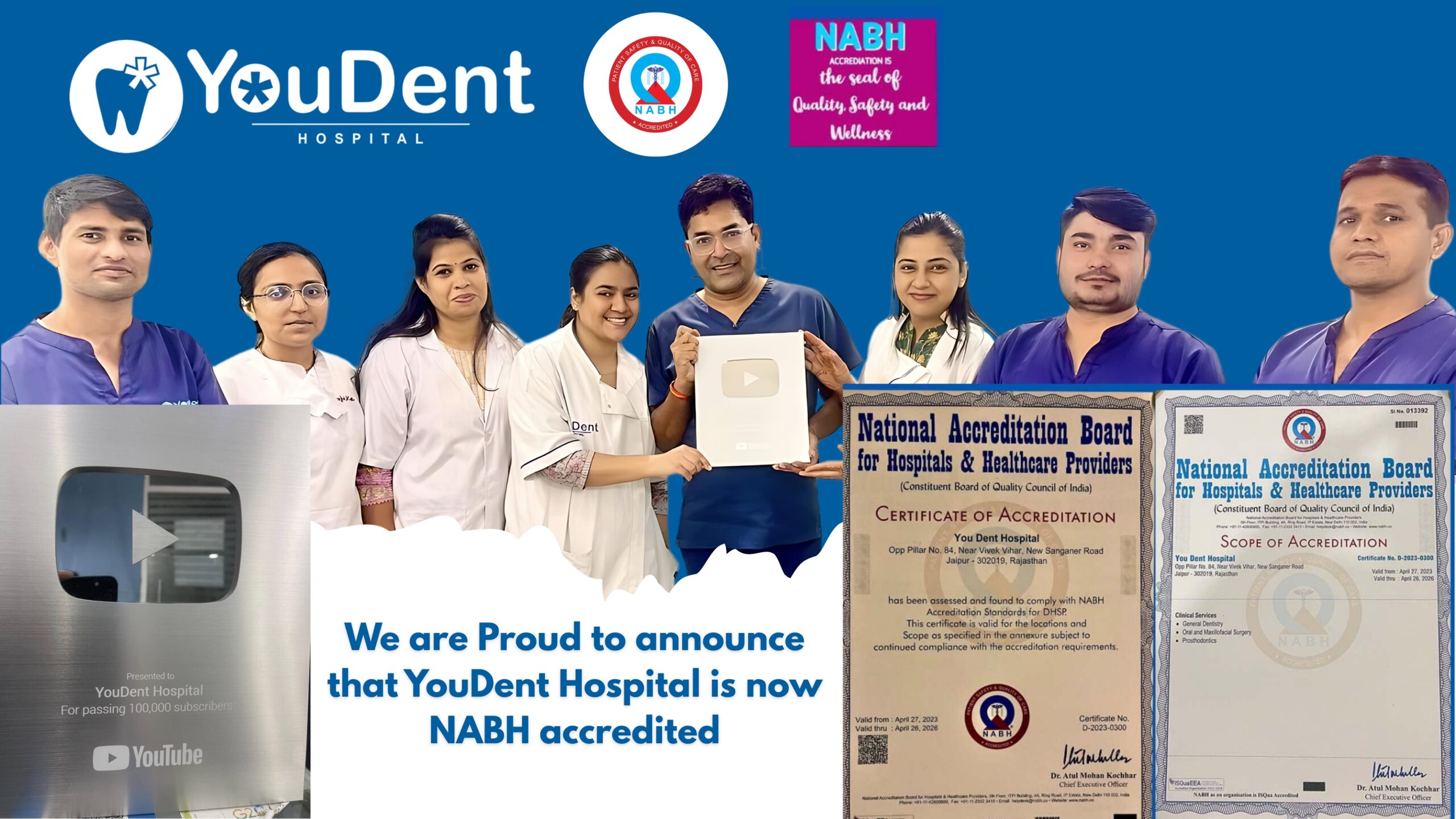 Best Dentist in Jaipur | NABH Dental Hospital & Clinic | YouDent