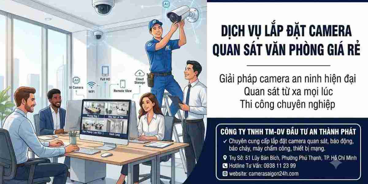 Dịch Vụ Lắp Đặt Camera Quan Sát Cho Văn Phòng Giá Rẻ