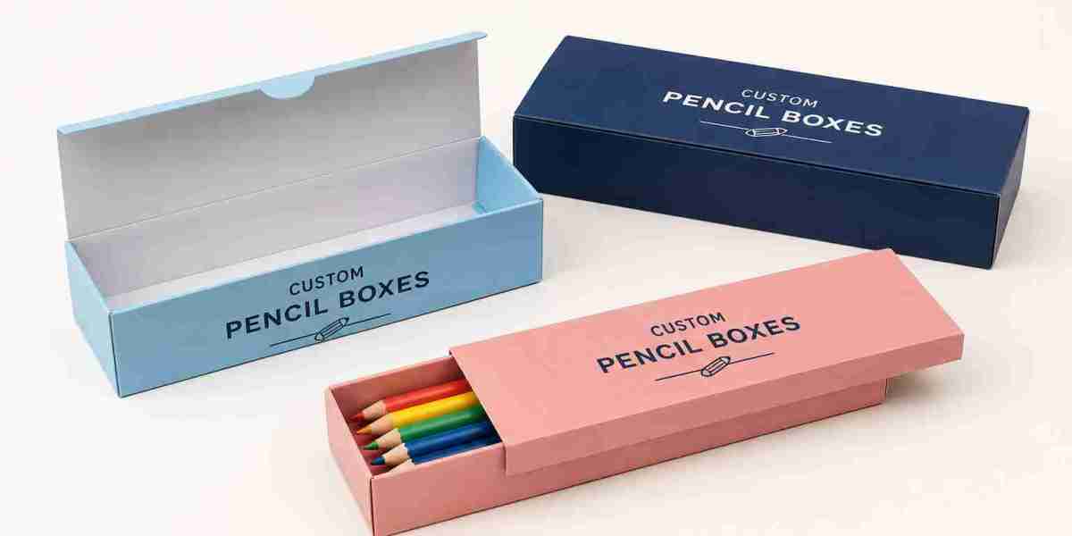 How Custom Pencil Boxes with Logo Printing Help Stationery Brands Stand Out
