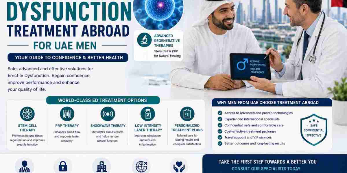 Erectile Dysfunction Treatment Abroad for UAE Men Guide