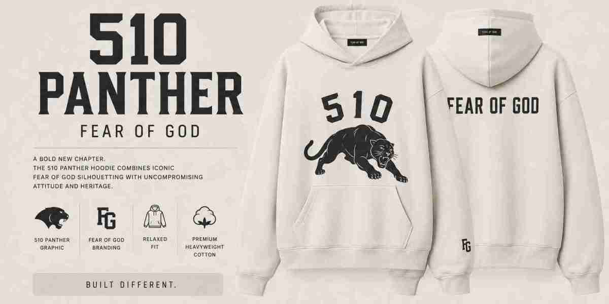 510 Panther Hoodie Fear of God: Streetwear Meets Luxury, Basically