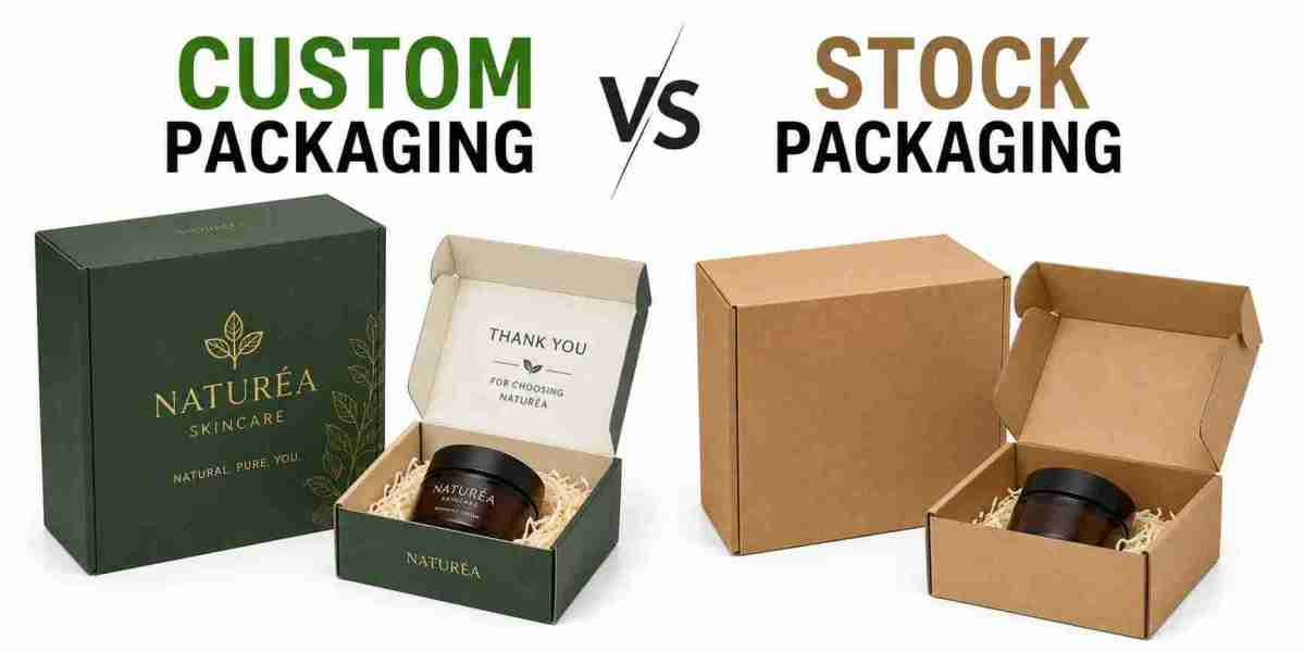 Custom Packaging vs Stock Packaging: Which Is Better for Growing Brands?