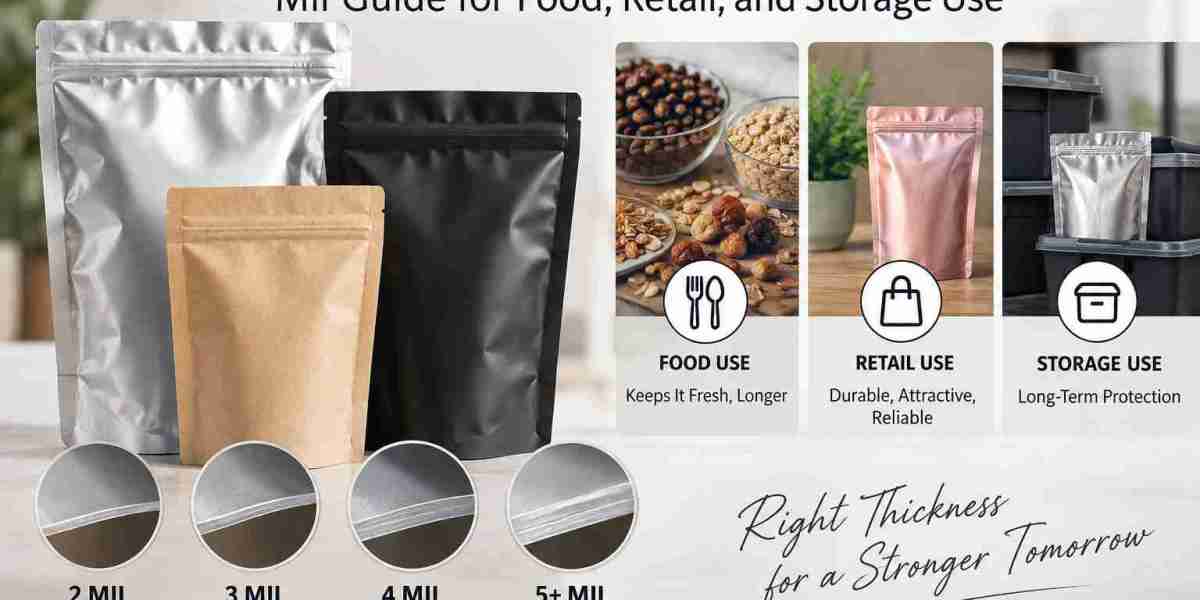 Mylar Bag Thickness Explained: Mil Guide for Food, Retail, and Storage Use