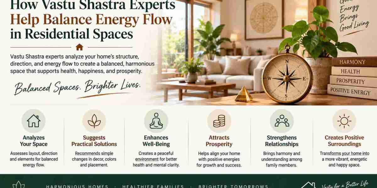How Vastu Shastra Experts Help Balance Energy Flow in Residential Spaces