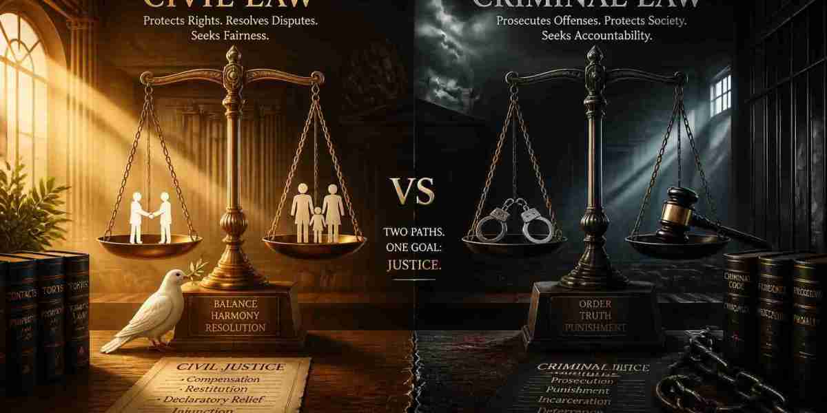 How Civil and Criminal Cases Differ in the Legal System