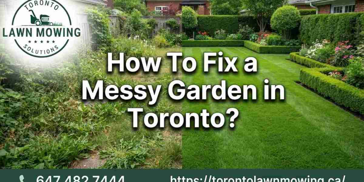 How To Fix a Messy Garden in Toronto?