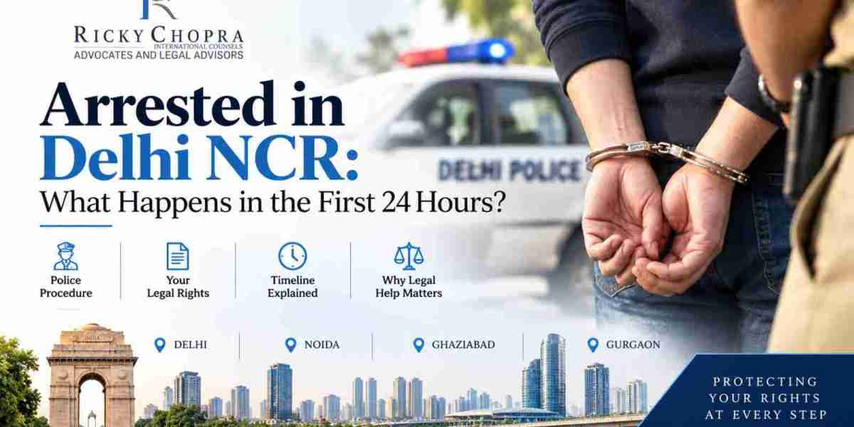 Arrested in Delhi NCR: What Happens in the First 24 Hours?