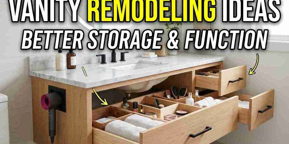 Bathroom Vanity Remodeling Ideas for Better Storage and Function