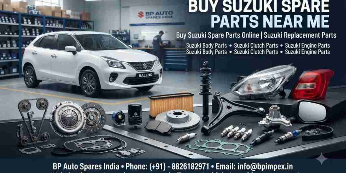 Where Can I Buy Genuine Suzuki Spare Parts Online?
